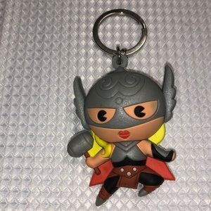 MARVEL Thor JANE Keyring Keychain Collectible 2-1/2” THOR: LOVE & THUNDER